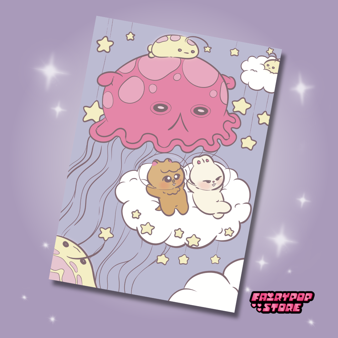Chill Space A6 Print ✶⋆.˚