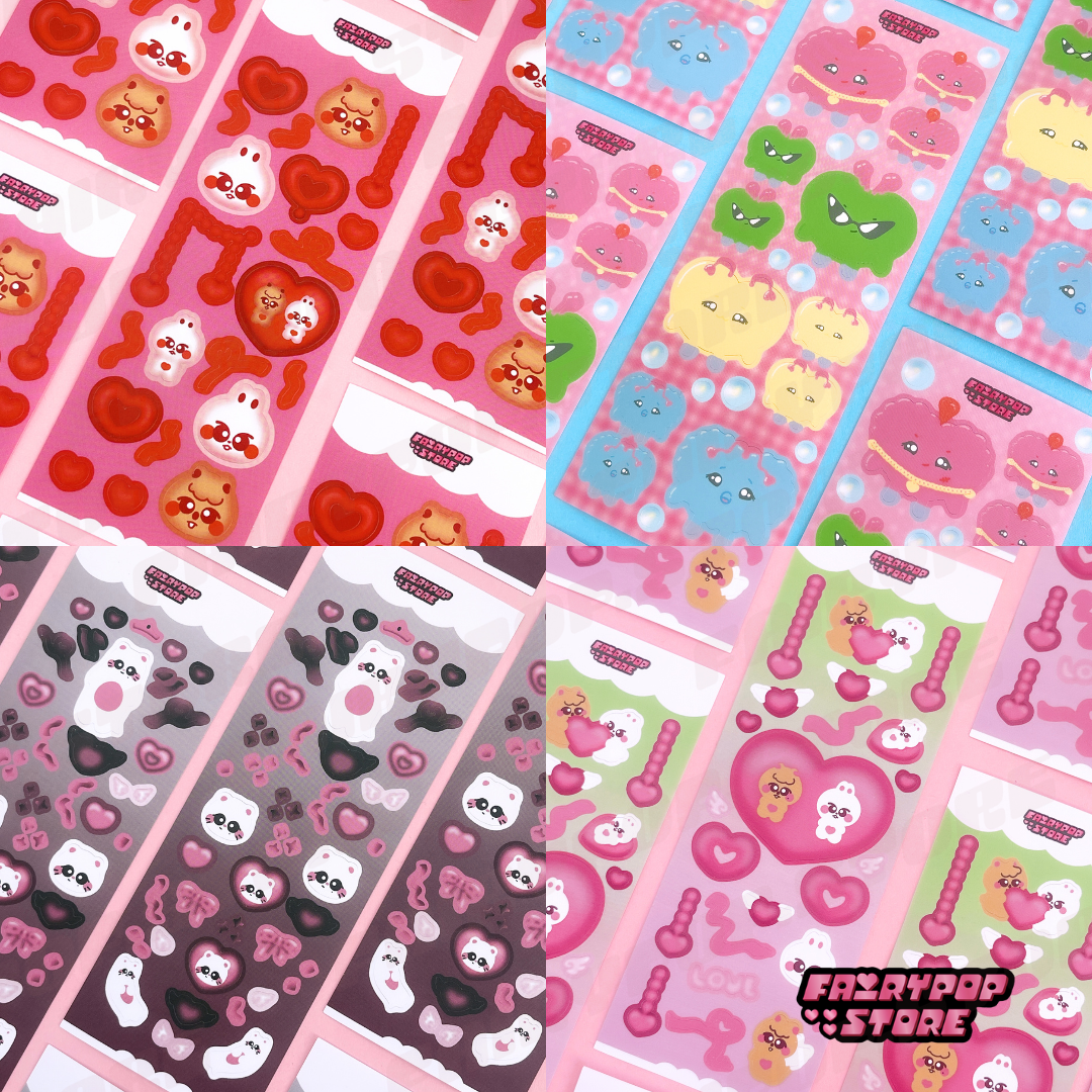Stickers & Stickersheets ❀˖°