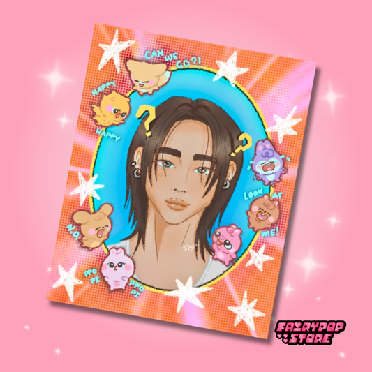 Hyunjins Cells A6 Print ✶⋆.˚