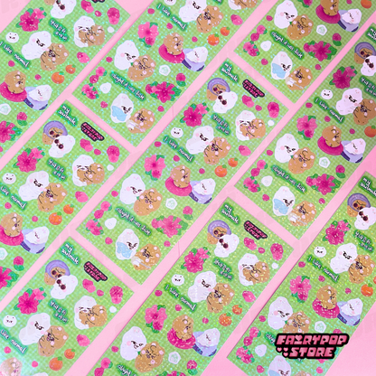 Minsung ‧₊˚❀༉‧ Decal Stickersheet