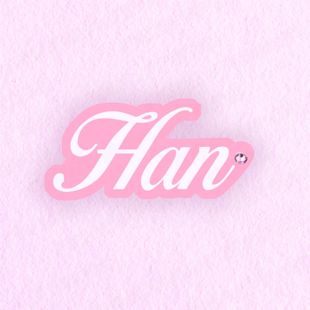 Name Hairclips ⊹ ࣪ ˖