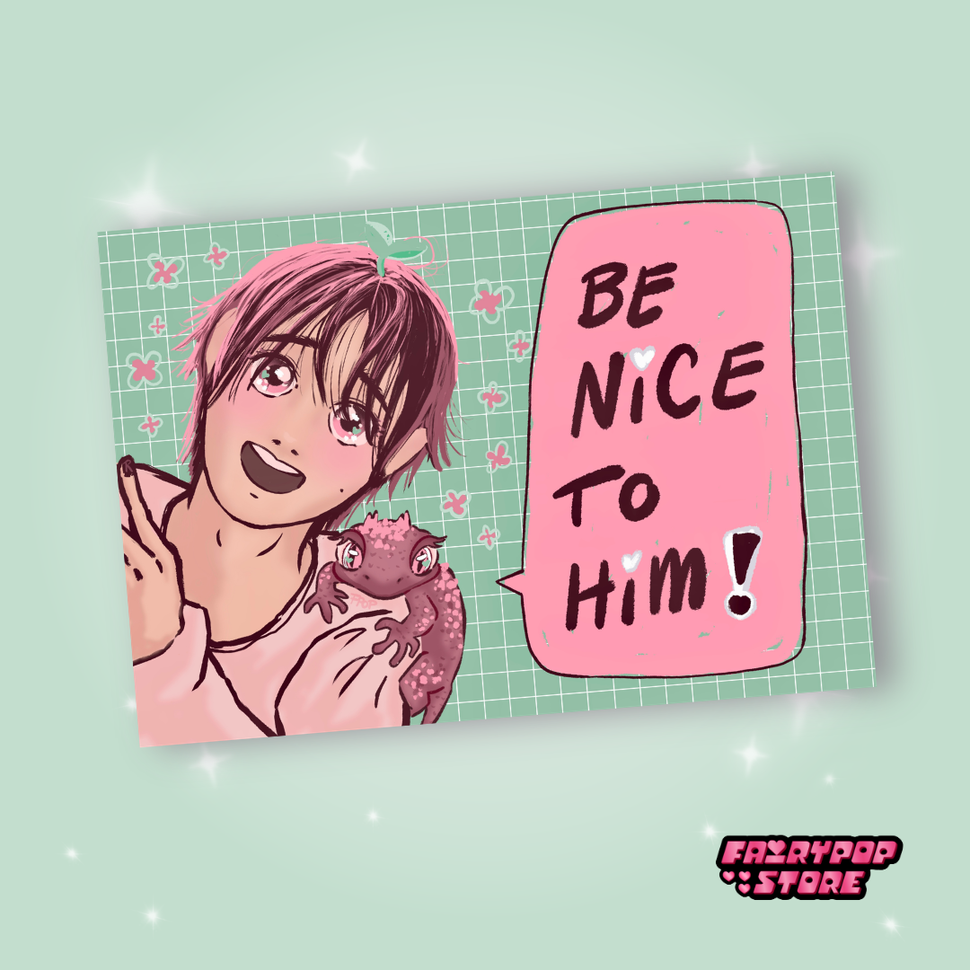 BE NICE A6 Print ✶⋆.˚