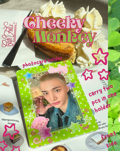 Cheeky Monkey Doublesided Pc-holder
