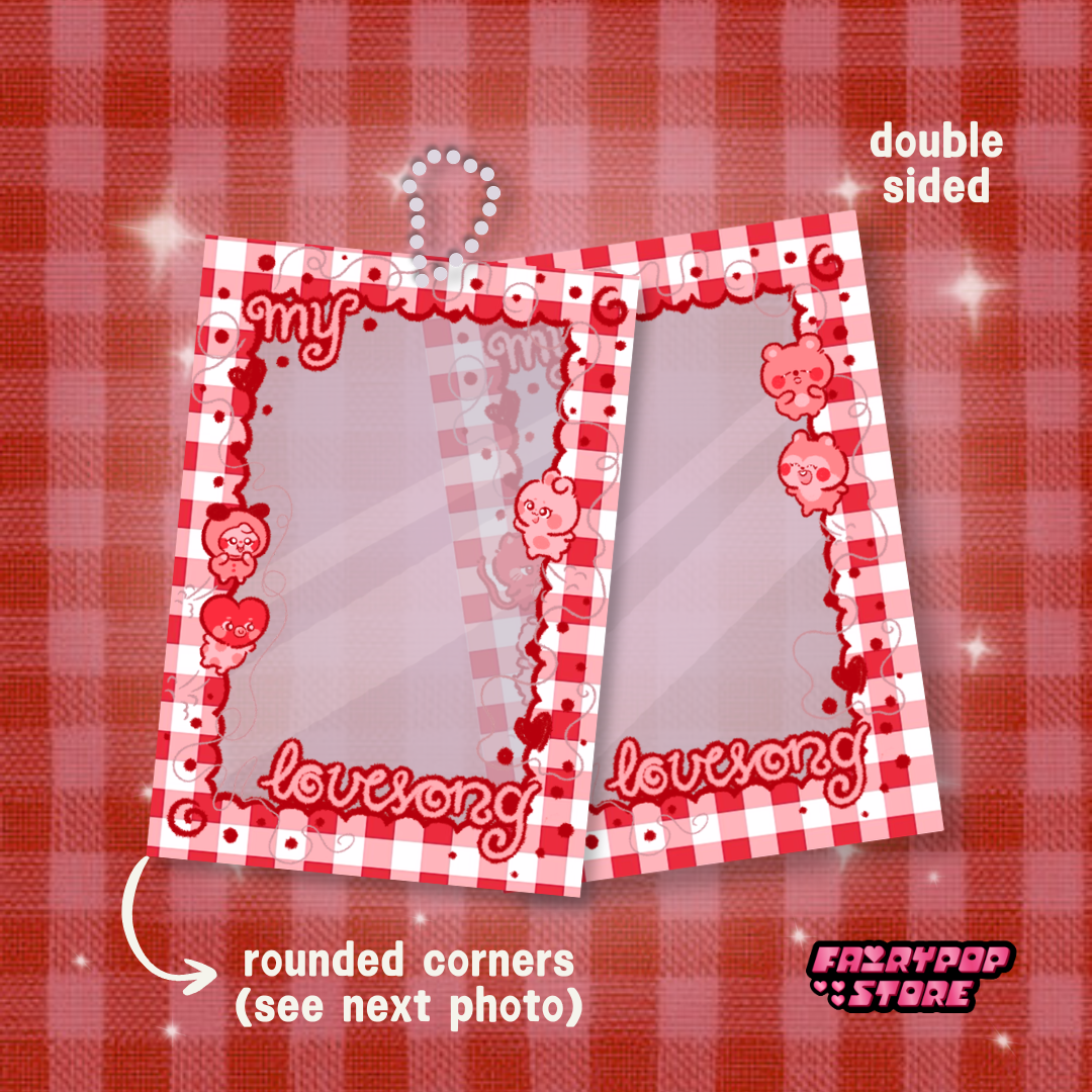 BTS My Lovesong Doublesided Pc-holder