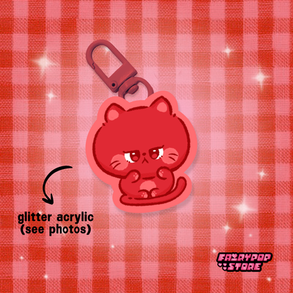 BTS Chara Glitter Keychain