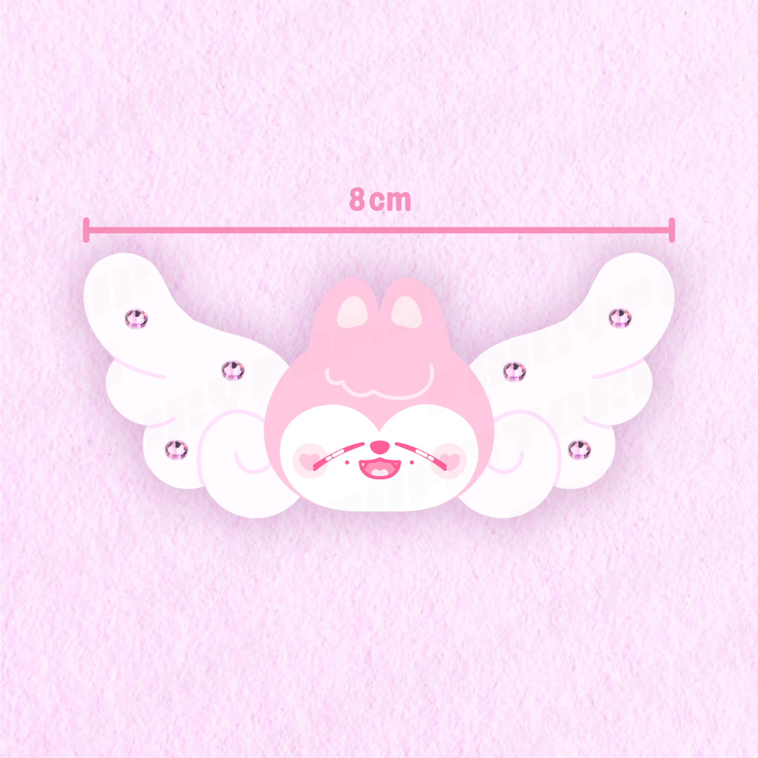 AngelZoo Crystal Hairclips ⊹ ࣪ ˖