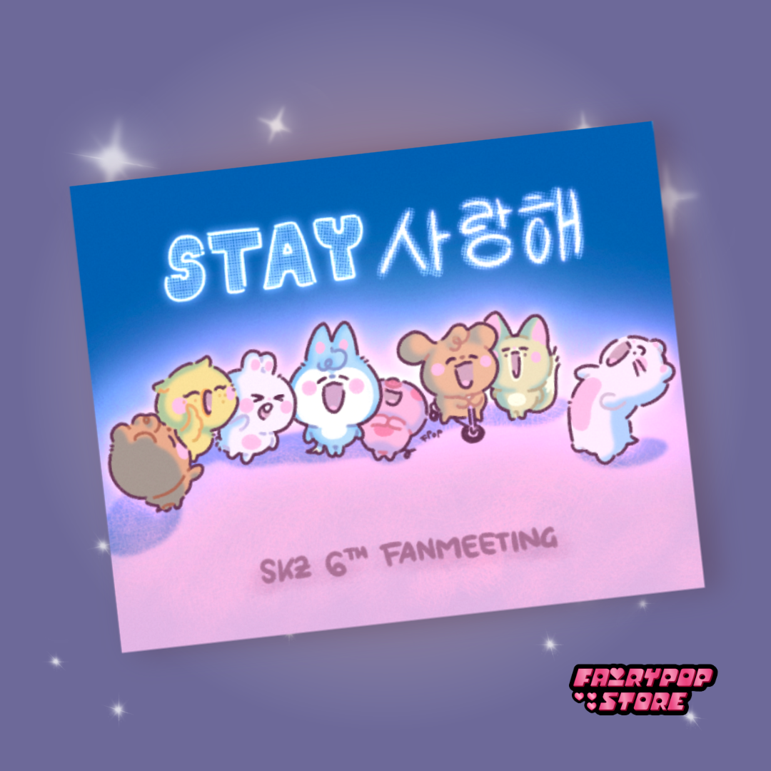 6th Fanmeet A6 Print ✶⋆.˚