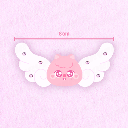 AngelZoo Crystal Hairclips ⊹ ࣪ ˖
