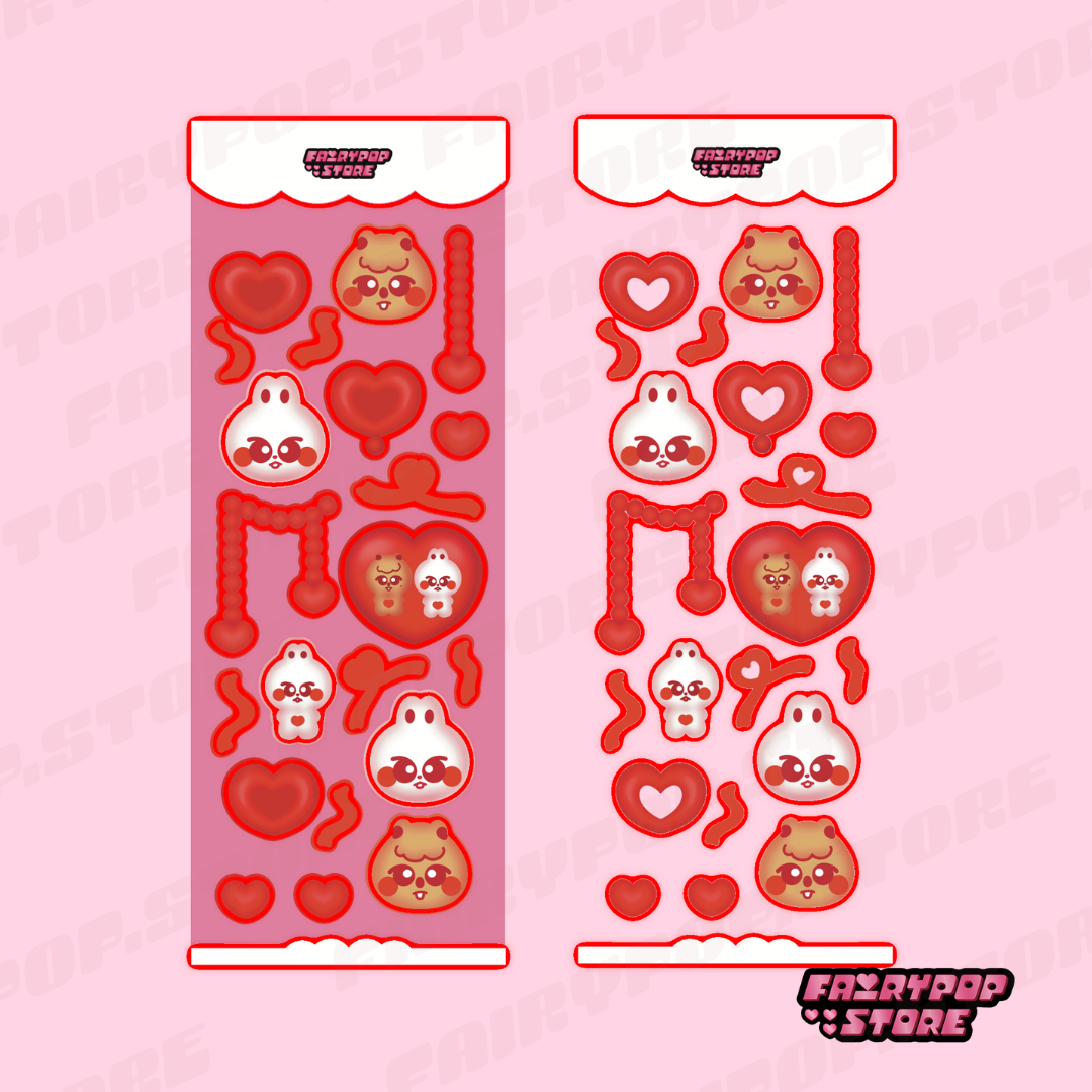 ♥︎ Quokkabit Decal Stickersheet