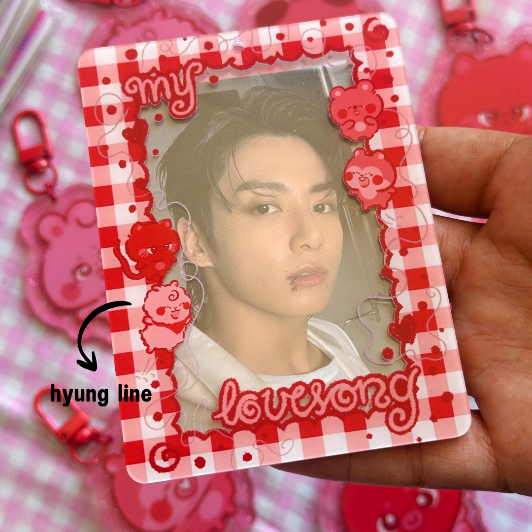 BTS My Lovesong Doublesided Pc-holder