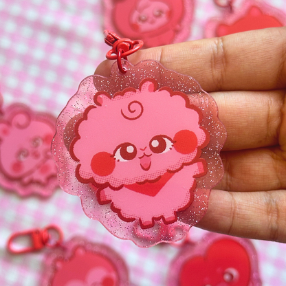 BTS Chara Glitter Keychain