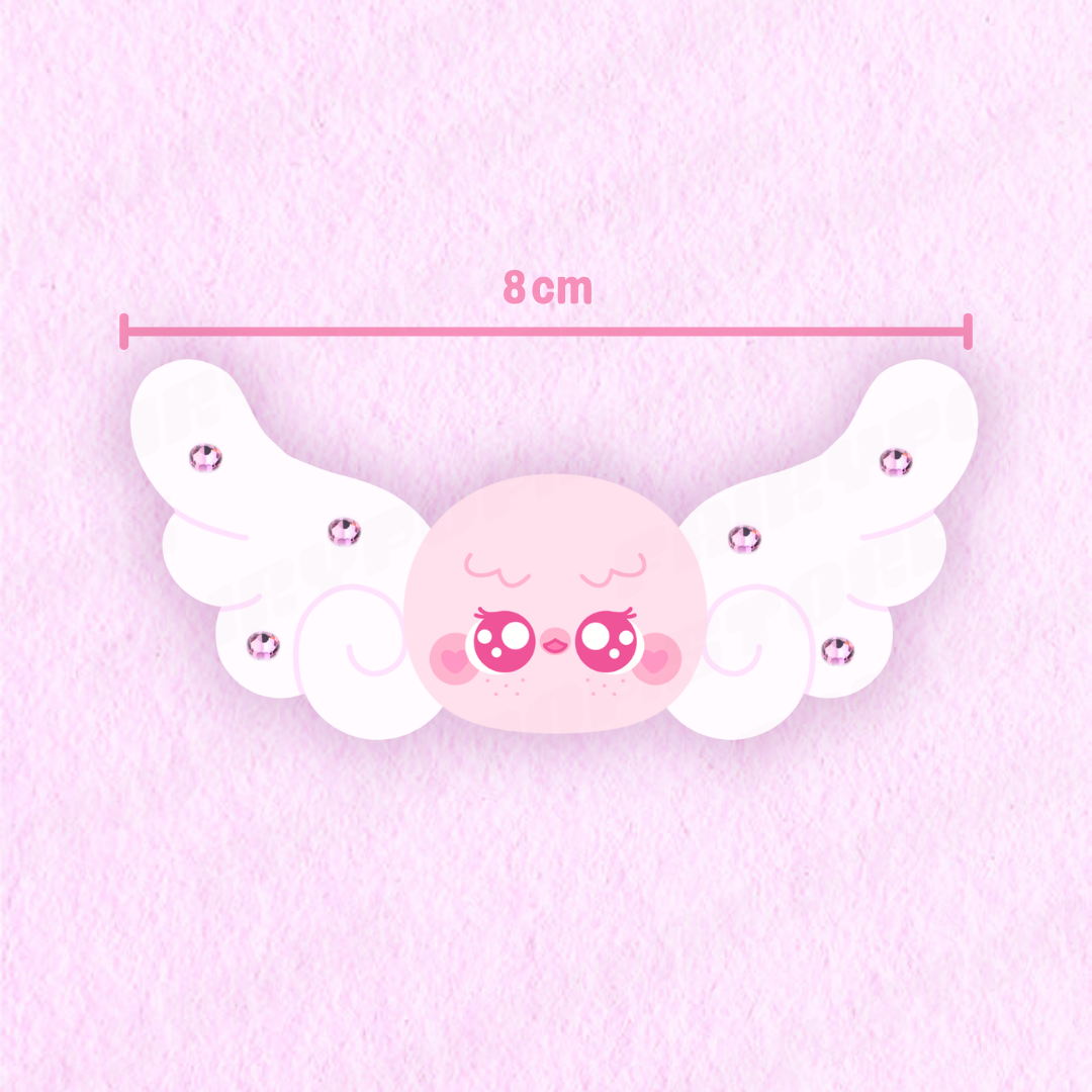 AngelZoo Crystal Hairclips ⊹ ࣪ ˖