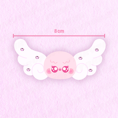 AngelZoo Crystal Hairclips ⊹ ࣪ ˖