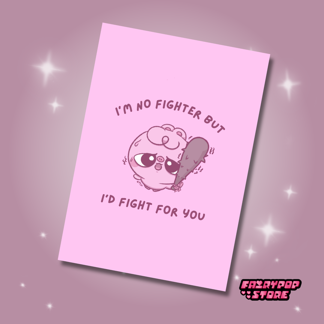 FIGHTER A6 Print ✶⋆.˚
