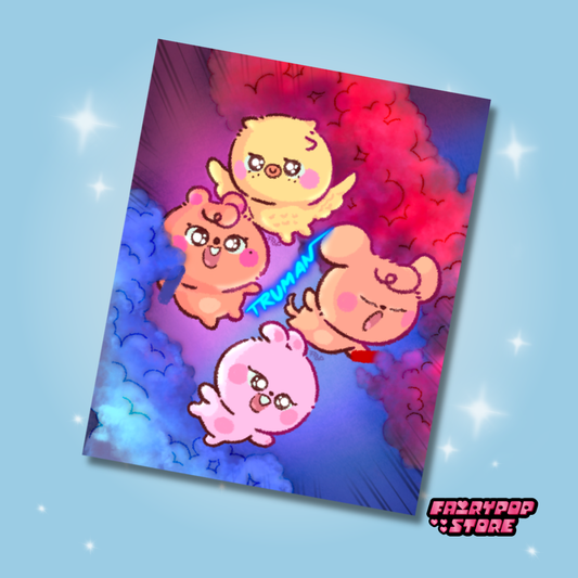 Truman A6 Print ✶⋆.˚