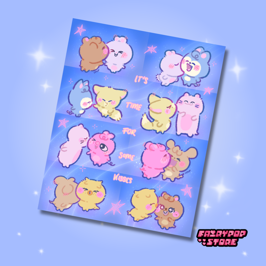 Kissy Time A6 Print ✶⋆.˚