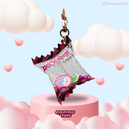 Rockstar Candy Keychain