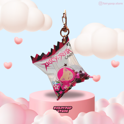 Rockstar Candy Keychain
