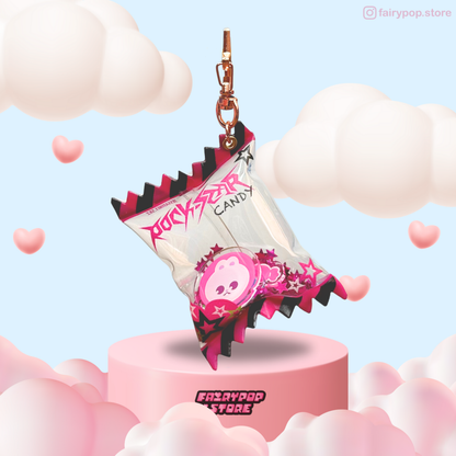 Rockstar Candy Keychain