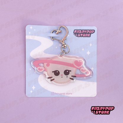Planet Love Keychains (glitter)